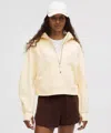 Lululemon Scuba Oversized Half-zip Hoodie In Neutral