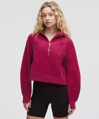 Lululemon Scuba Oversized Half-zip Hoodie