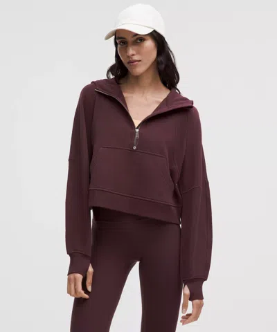Lululemon Scuba Oversized Half-zip Hoodie