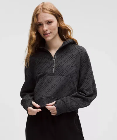 Lululemon Scuba Oversized Half-zip Hoodie