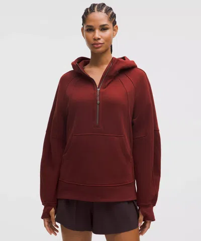 Lululemon Scuba Oversized Half-zip Hoodie