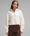 Lululemon Scuba Oversized Half-zip Hoodie In Neutral