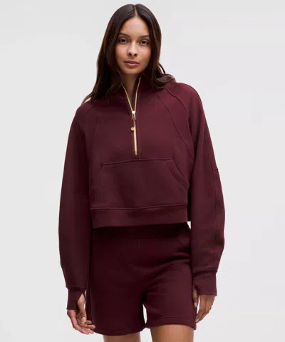 Lululemon Scuba Oversized Half-zip Hoodie