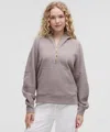 Lululemon Scuba Oversized Half-zip Hoodie Long