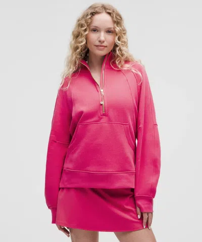 Lululemon Scuba Oversized Half-zip Hoodie Long