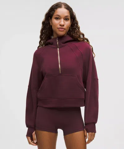 Lululemon Scuba Oversized Half-zip Hoodie