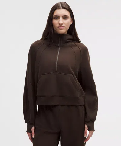 Lululemon Scuba Oversized Half-zip Hoodie