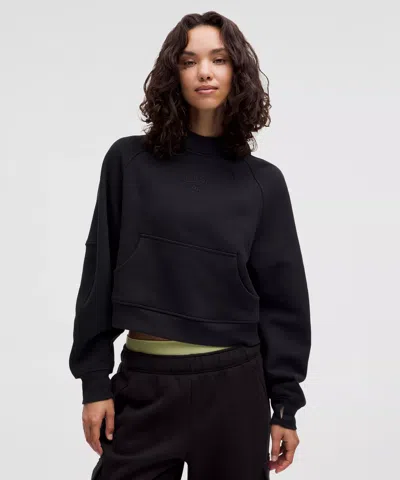 Lululemon Scuba Oversized Hoodie Graphic In Black