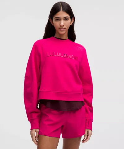 Lululemon Scuba Oversized Pullover Wordmark