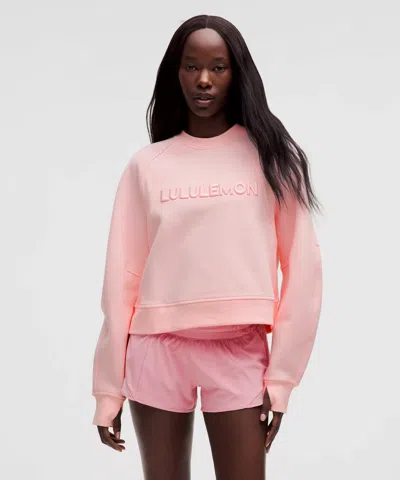 Lululemon Scuba Oversized Pullover Wordmark