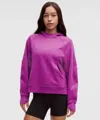 Lululemon Scuba Oversized Side-slit Hoodie In Purple