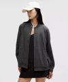 Lululemon Scuba Oversized Varsity Jacket Plush