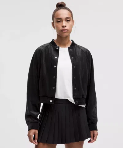 Lululemon Scuba Varsity Jacket Velvet