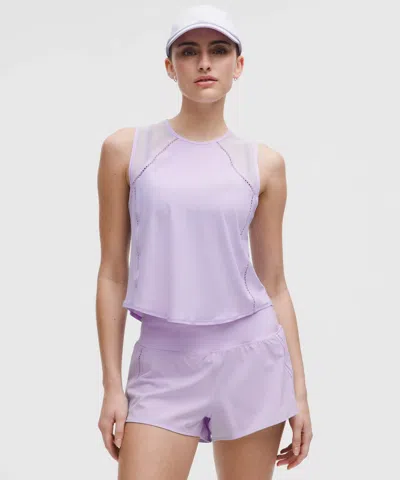 Lululemon Sculpt Cropped Tank Top Lace Trim