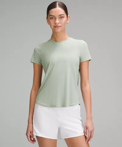 Lululemon Sculpt Short-sleeve Shirt In Green