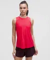 Lululemon Sculpt Tank Top In Red