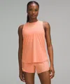 Lululemon Sculpt Tank Top In Orange