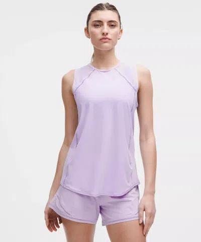 Lululemon Sculpt Tank Top Lace Trim