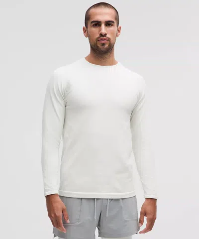 Lululemon Seamless Base Layer Long-sleeve Shirt In White