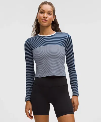 Lululemon Seamless Classic-fit Mariner Stripe Long-sleeve Shirt