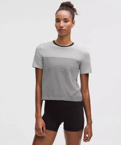 Lululemon Seamless Classic-fit Mariner Stripe T-shirt