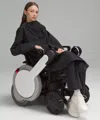 Lululemon Seated-fit Packable Rain Poncho In Black