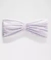 Lululemon Seersucker Check Gathered Headband