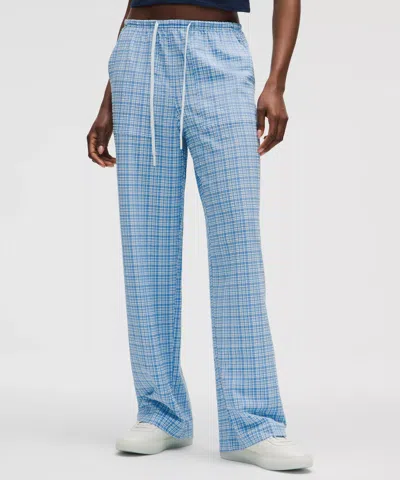 Lululemon Seersucker Check Mid-rise Pull-on Pant
