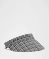 Lululemon Seersucker Check Removable Sweatband Visor
