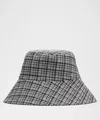Lululemon Seersucker Check Wide-brim Hat