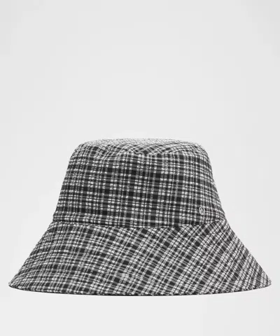 Lululemon Seersucker Check Wide-brim Hat