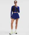 Lululemon Shake It Out High-rise Running Short 2.5" In Blue