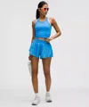 Lululemon Shake It Out High-rise Running Short 2.5" In Blue