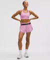 Lululemon Hotty Hot High-rise Lined Short 2.5" In Pink