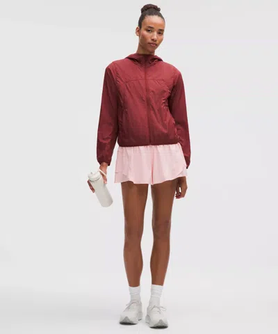 Lululemon Shake It Out High-rise Running Short 2.5" In Pink