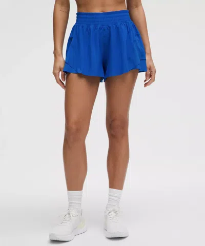Lululemon Shake It Out High-rise Running Shorts 2.5" In Blue