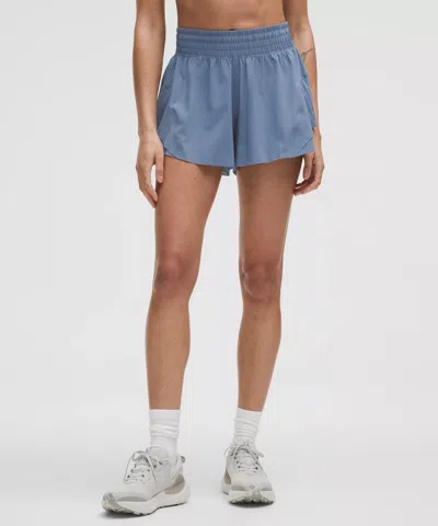 Lululemon Shake It Out High-rise Running Shorts 2.5" In Blue