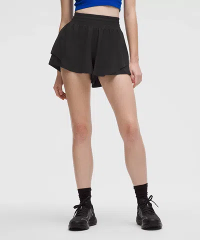 Lululemon Shake It Out High-rise Running Shorts 2.5" In Black