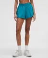 Lululemon Shake It Out High-rise Running Shorts 2.5" In Blue