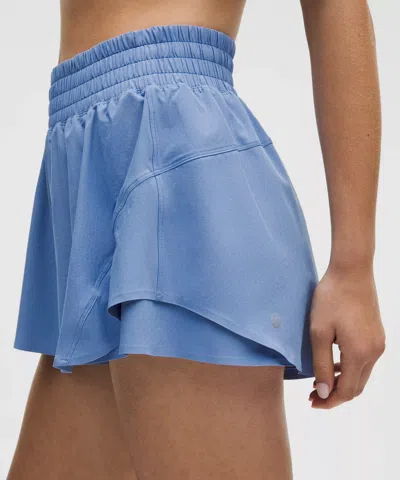 Lululemon Shake It Out High-rise Running Short 2.5" In Blue