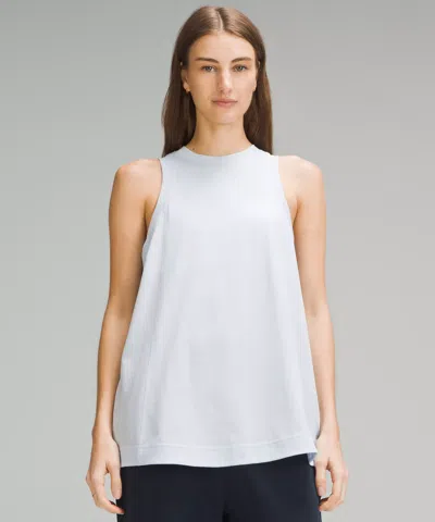 Lululemon Sheer Crewneck Tank Top In White