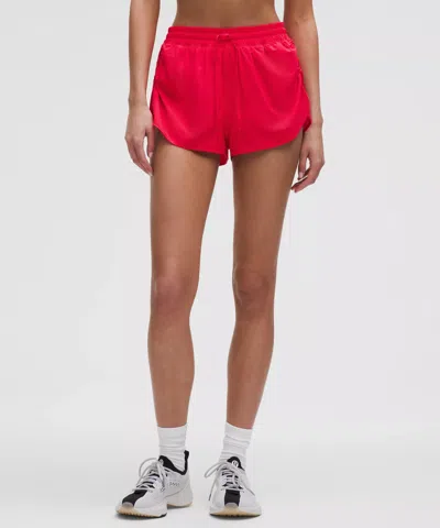 Lululemon Side-cinch High-rise Short 1.5" In Red