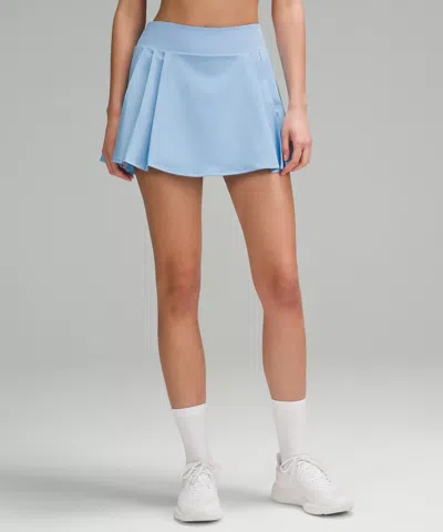 Lululemon Side-pleat High-rise Tennis Skirt In Blue