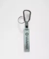 Lululemon Silicone Keychain