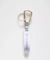 Lululemon Silicone Keychain