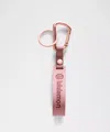 Lululemon Silicone Keychain