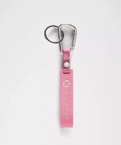 Lululemon Silicone Keychain