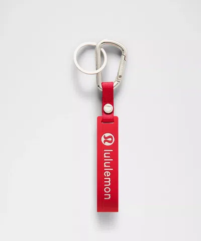 Lululemon Silicone Keychain
