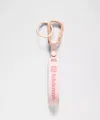 Lululemon Silicone Keychain