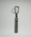 Lululemon Silicone Keychain In Green